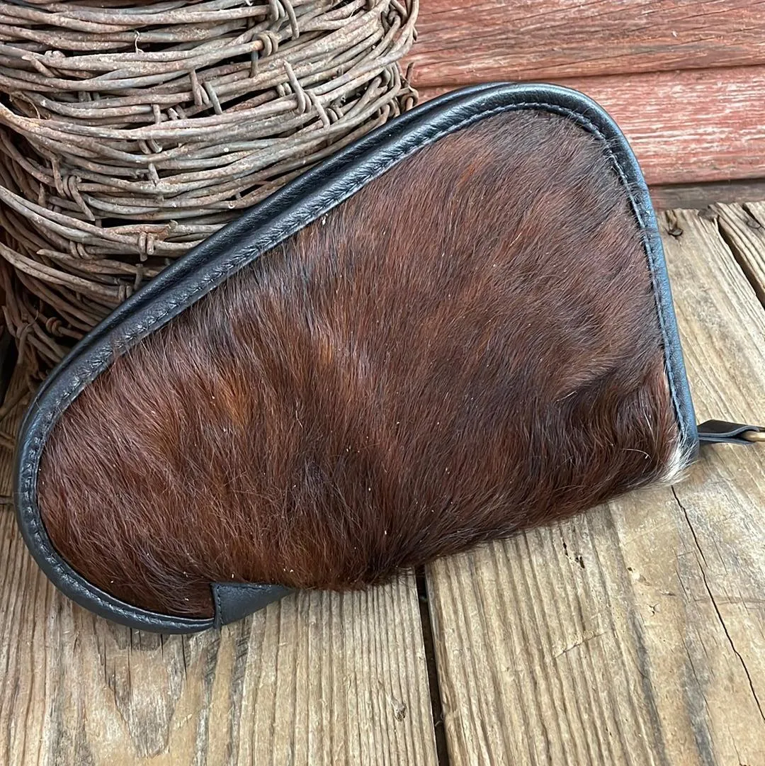 047 Small Pistol Case - Red Brindle w/
