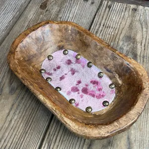 067 Small Décor Bowl - Pink Acid w/
