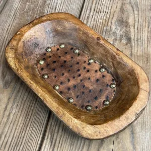 072 Small Décor Bowl -  w/ Ostrich