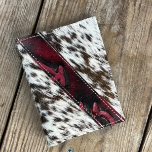080 Passport Cover - Longhorn w/ Red Brands