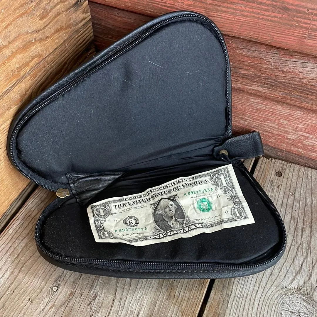 087 Small Pistol Case - Cowhide w/