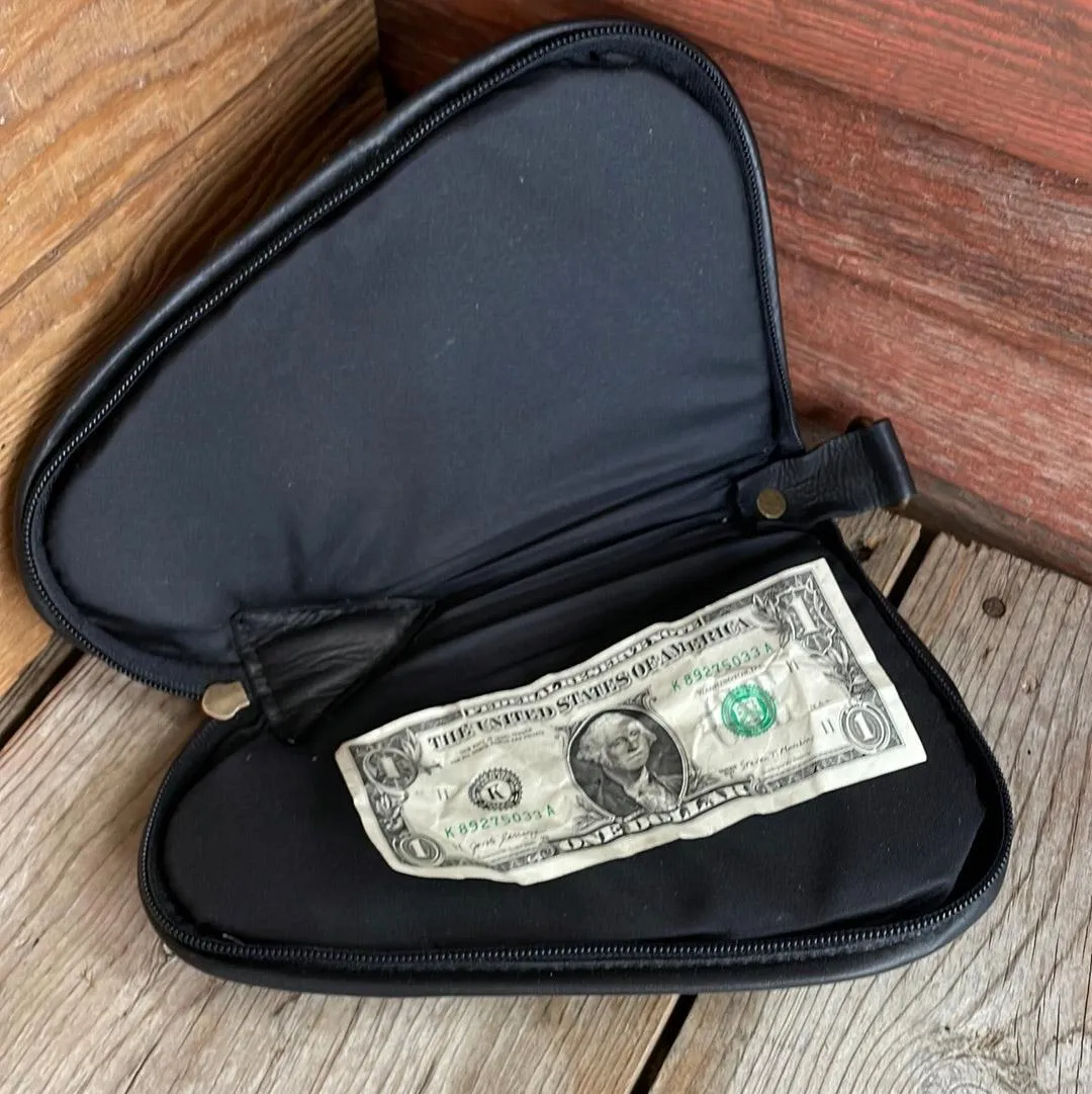094 Small Pistol Case - Cowhide w/