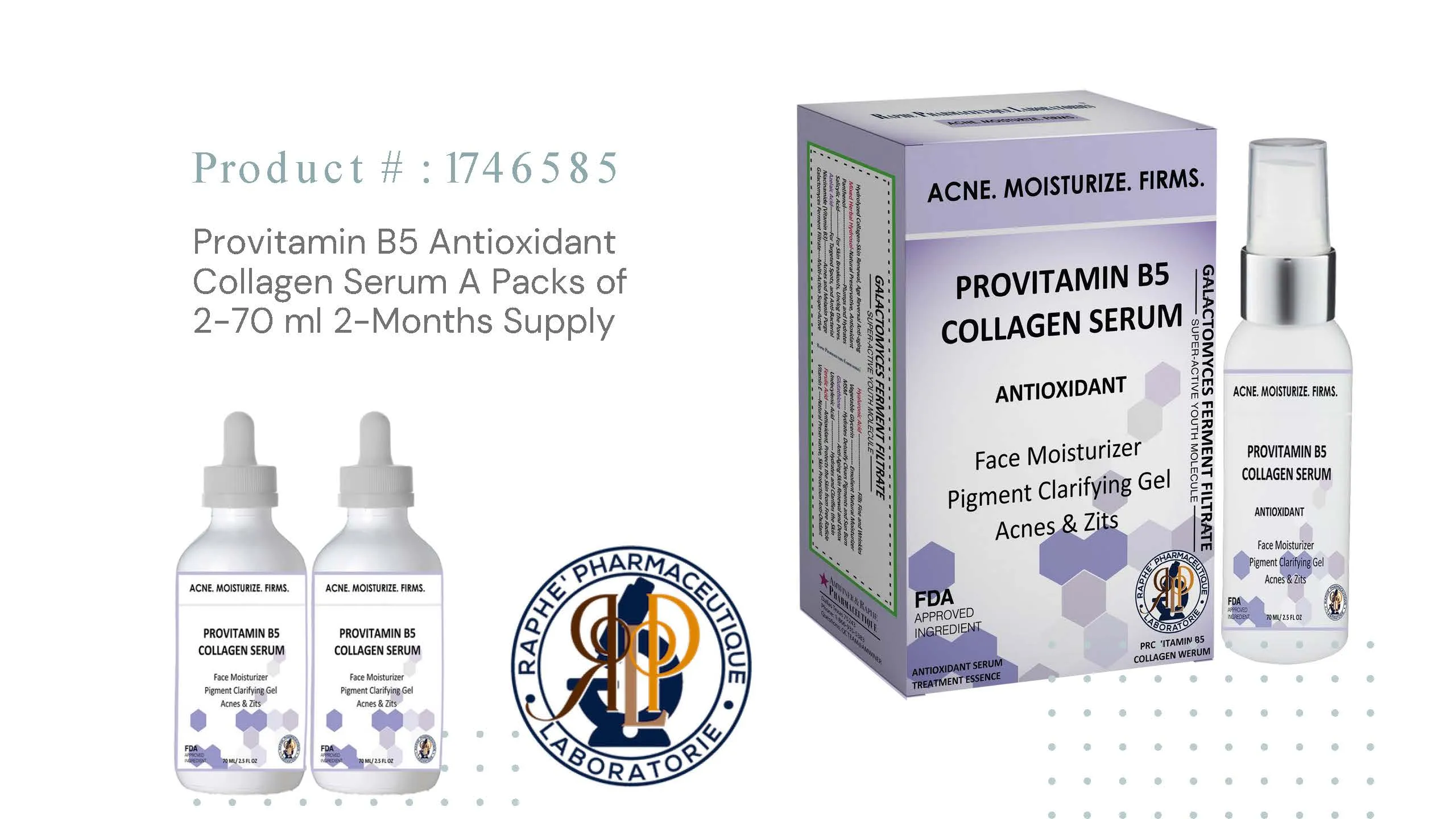 12 Packs Best Seller Signature Serum For Face & Neck Best Acne  Anti Aging Moisturizer