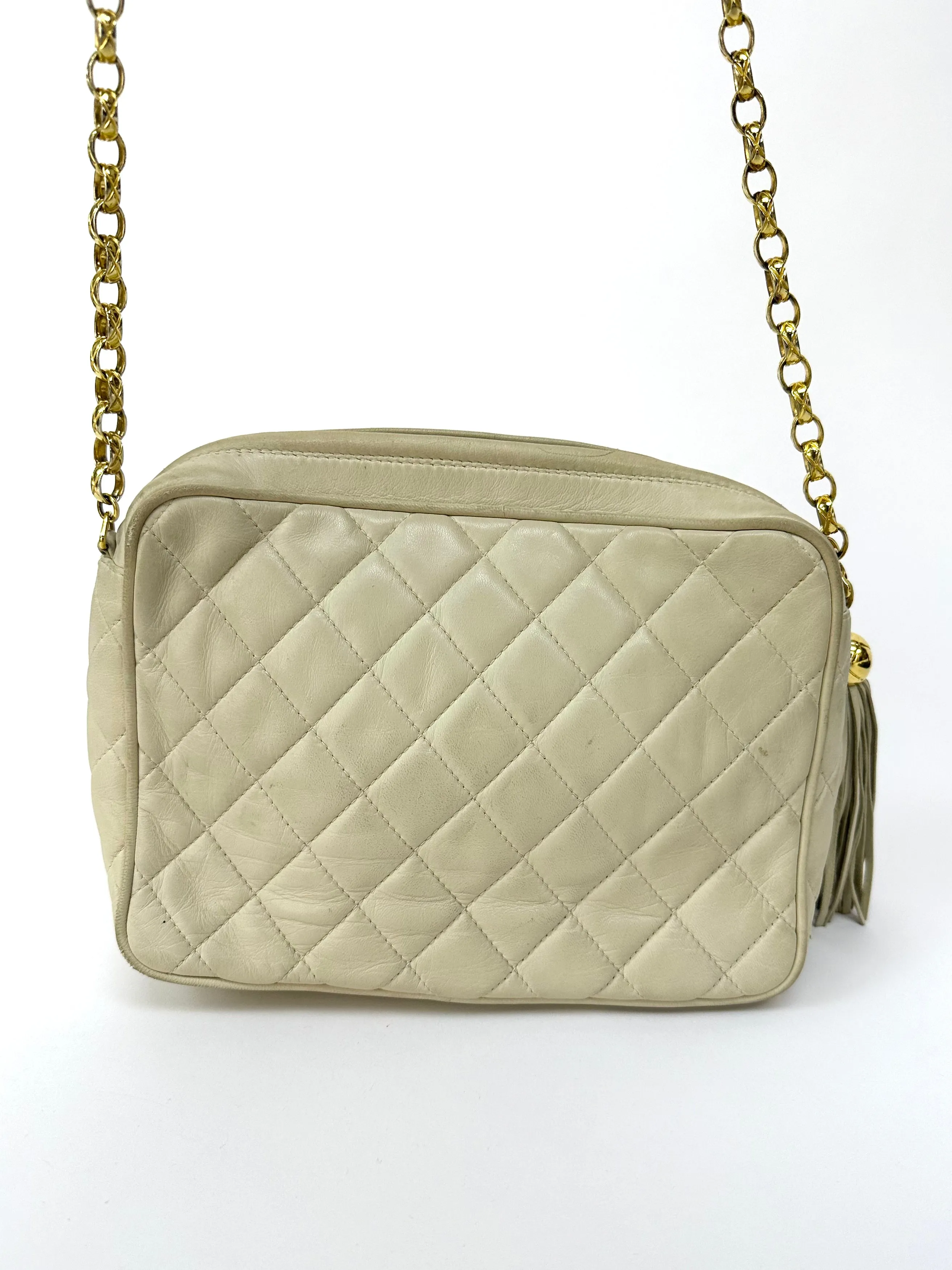 1980s Chanel Camera Chain Bag*