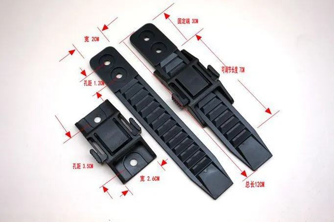 2cm Wide Adjustable Watch With Plastic Buckle