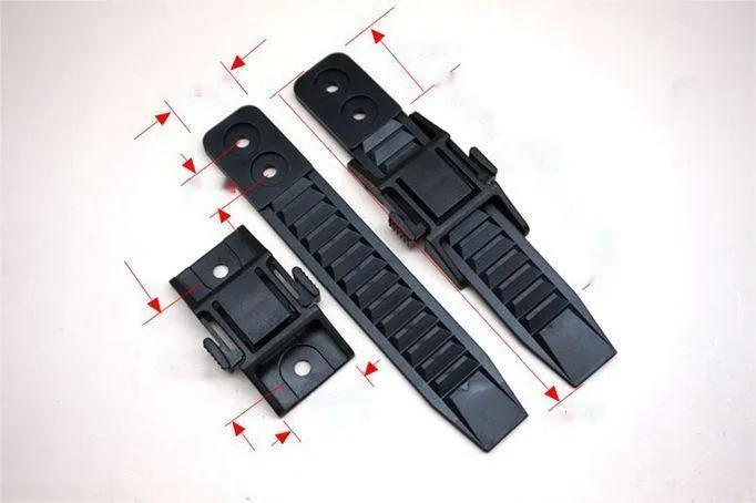 2cm Wide Adjustable Watch With Plastic Buckle