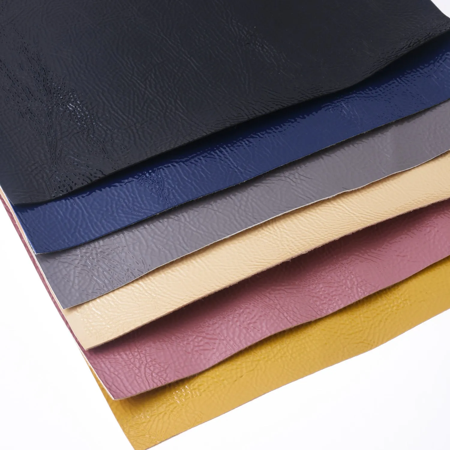 8*12" Hami melon Grain Faux Leather Sheets Leather Fabric Sheets Craft supplies 1pcs 102641