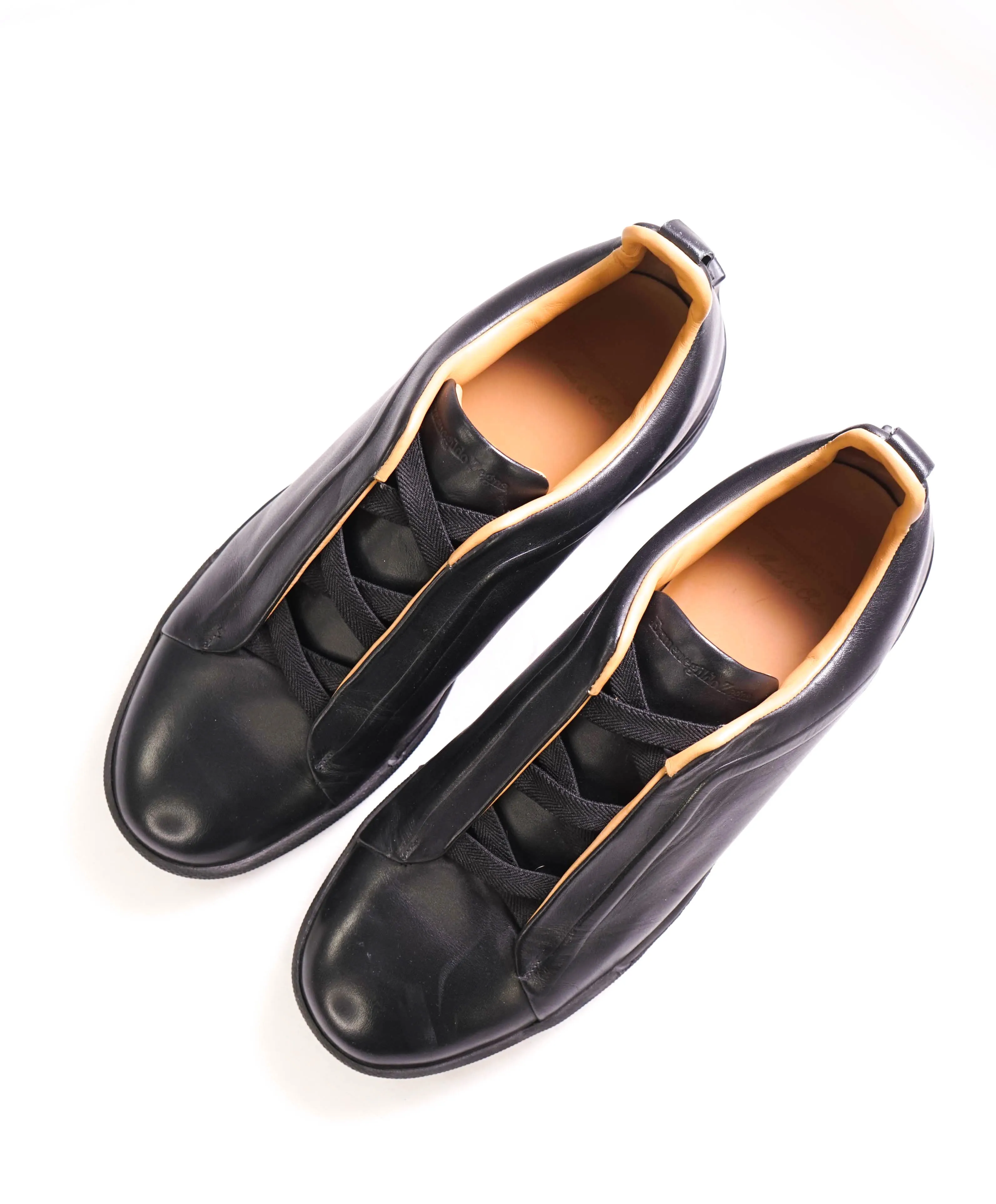 $950 ERMENEGILDO ZEGNA - COUTURE "Triple Stitch" Sneakers - 8US 7UK (41 EU)