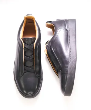 $950 ERMENEGILDO ZEGNA - COUTURE "Triple Stitch" Sneakers - 8US 7UK (41 EU)