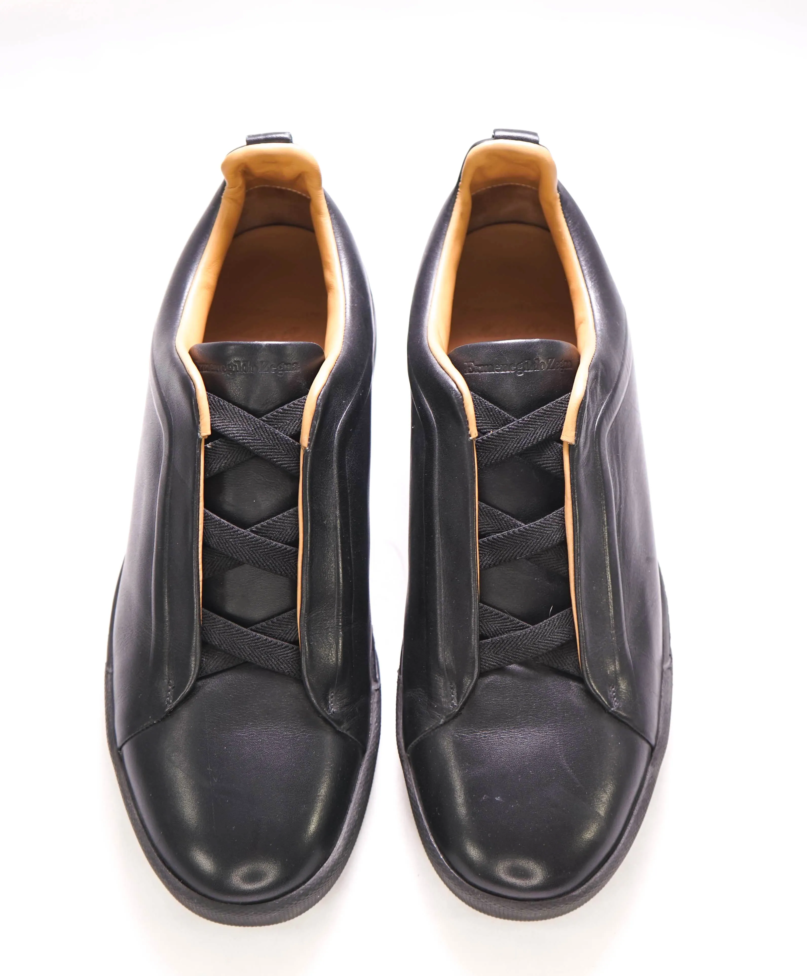 $950 ERMENEGILDO ZEGNA - COUTURE "Triple Stitch" Sneakers - 8US 7UK (41 EU)