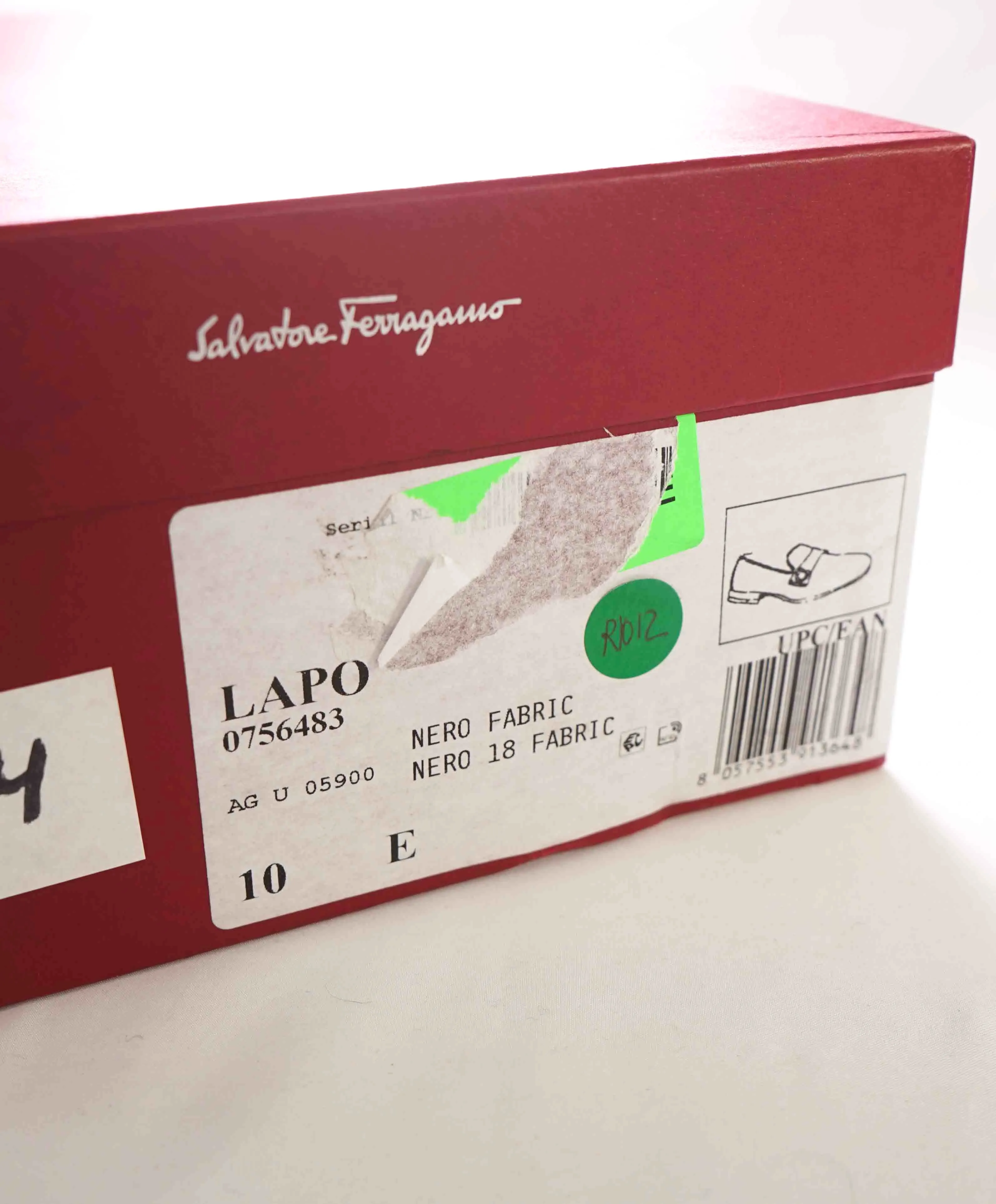 $950 SALVATORE FERRAGAMO - *LAPO * Velvet GANCINI Smoking Loafer - 10 E US