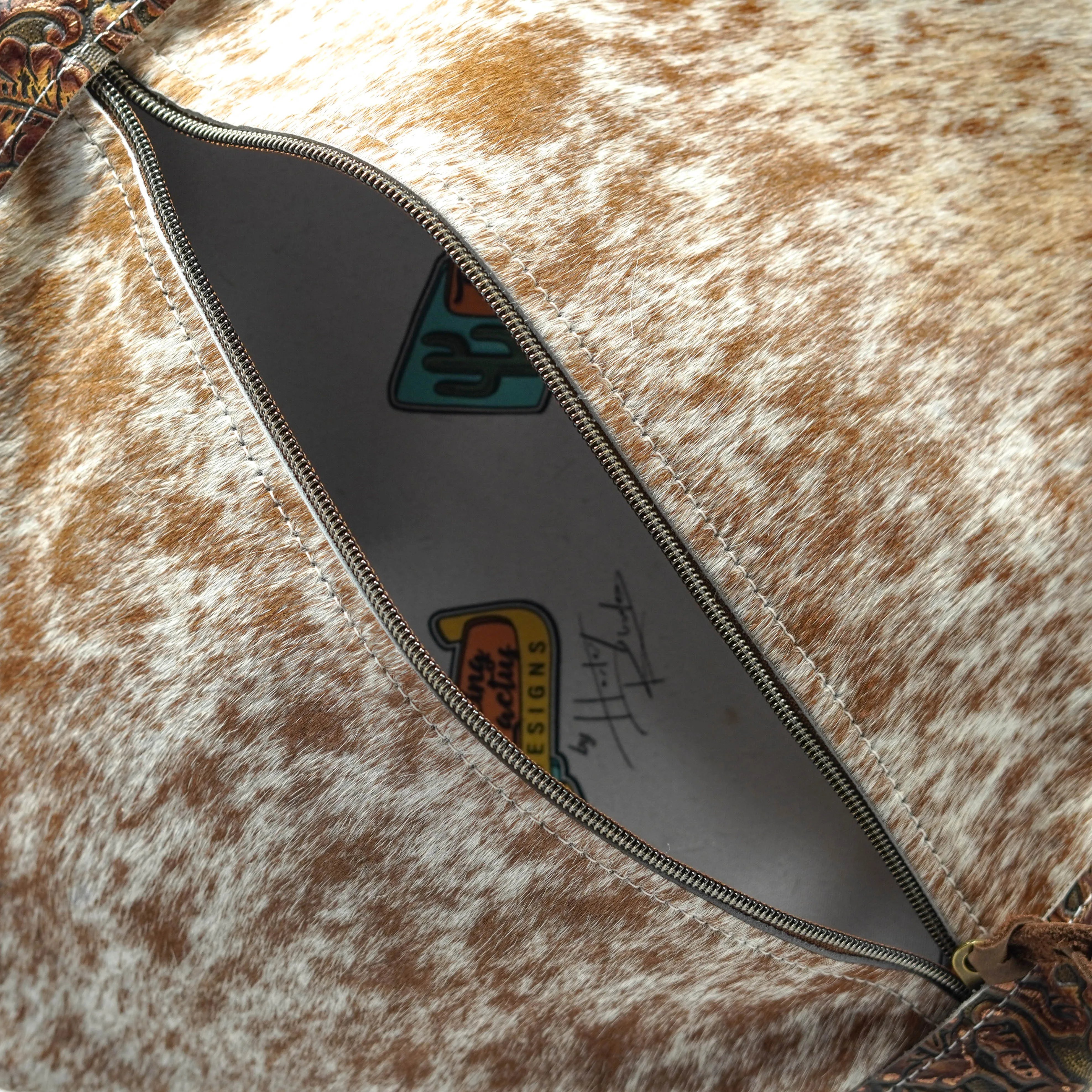 Accessory Bag - Speckled Longhorn w/ Goldrush tool