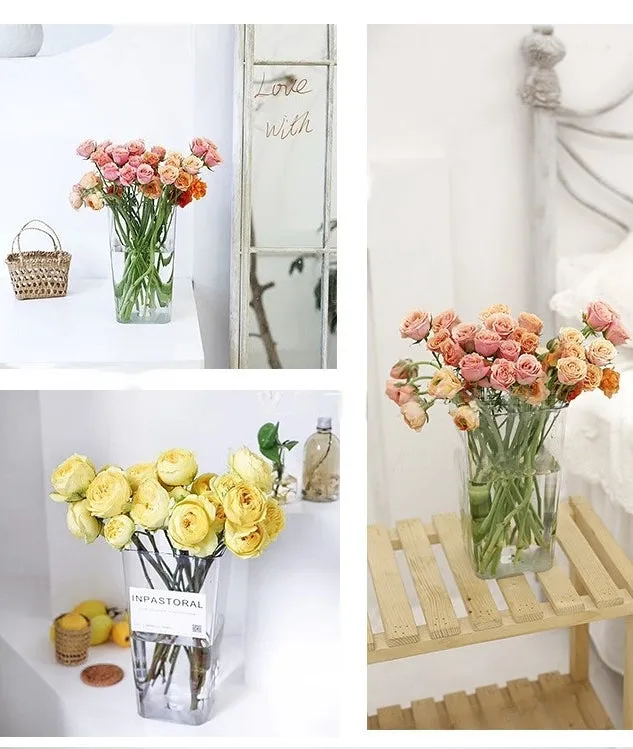 Acrylic Clear Flower Container in different Size