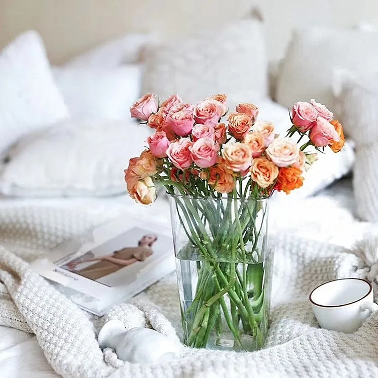 Acrylic Clear Flower Container in different Size