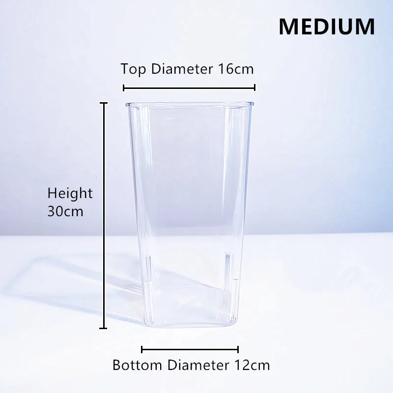 Acrylic Clear Flower Container in different Size