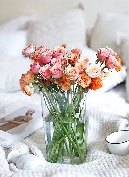 Acrylic Clear Flower Container in different Size