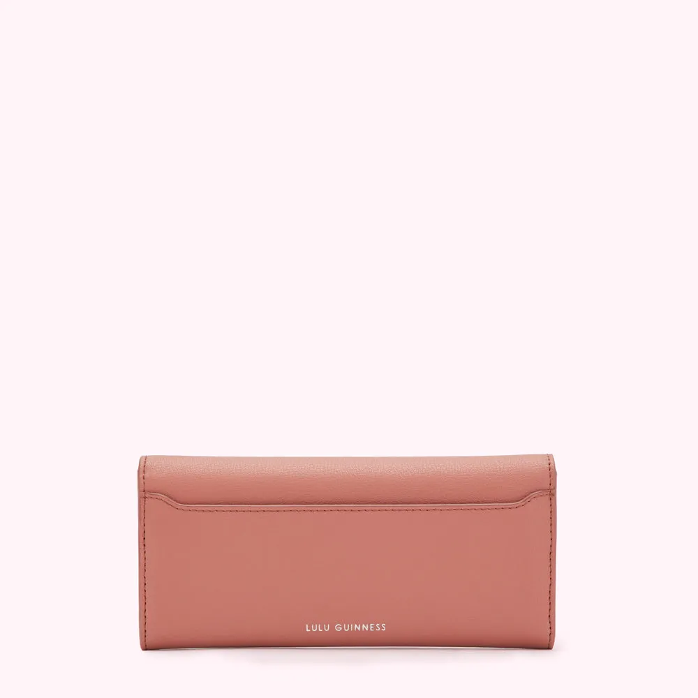 AGATE LEATHER SOLID LIP CORA WALLET