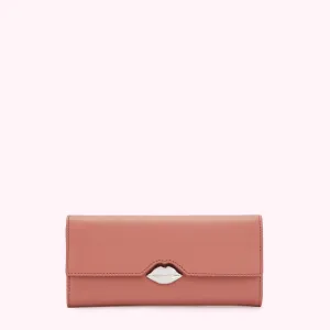 AGATE LEATHER SOLID LIP CORA WALLET