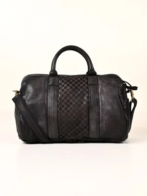 Alexander: Real Leather Duffle Bag by Art N Vintage