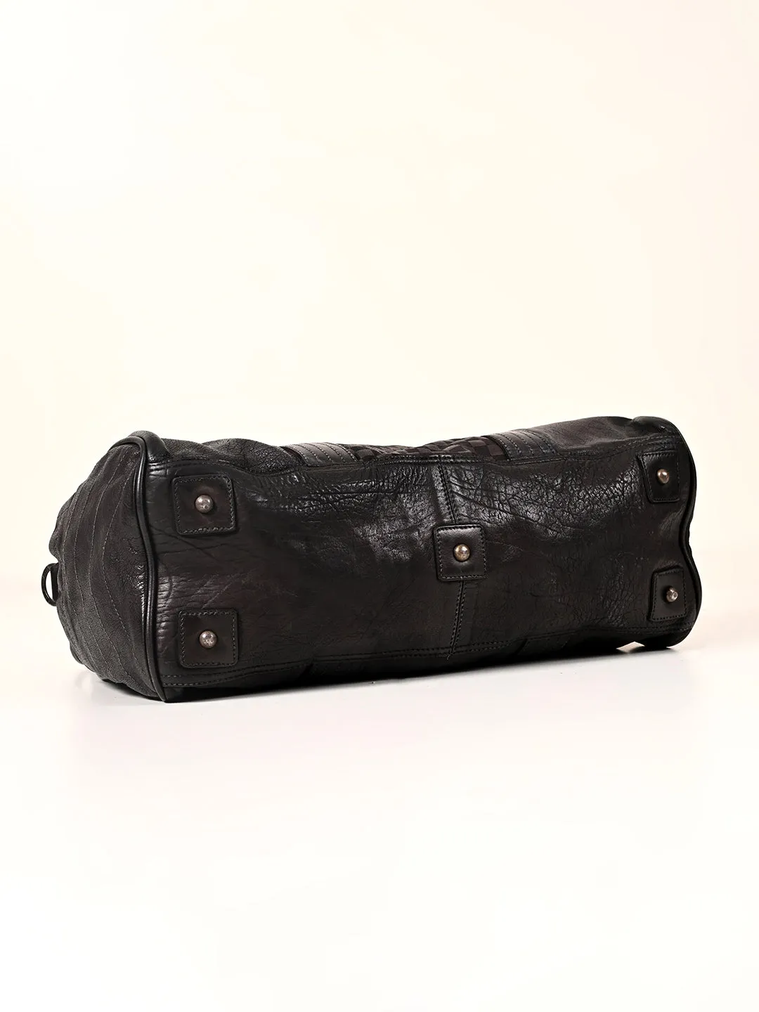 Alexander: Real Leather Duffle Bag by Art N Vintage
