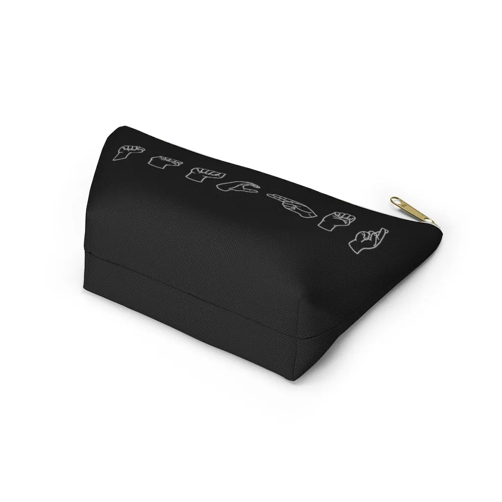 American Sign Language "Teacher" Pouch