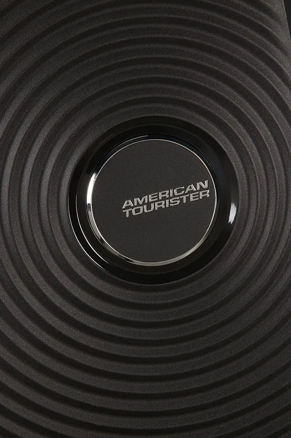 American Tourister Soundbox 4 Wheel Cabin Baggage Spinner Expandable Suitcase 55 cm