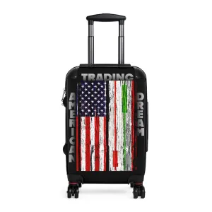 American Trading Dream Flag Cabin Suitcase