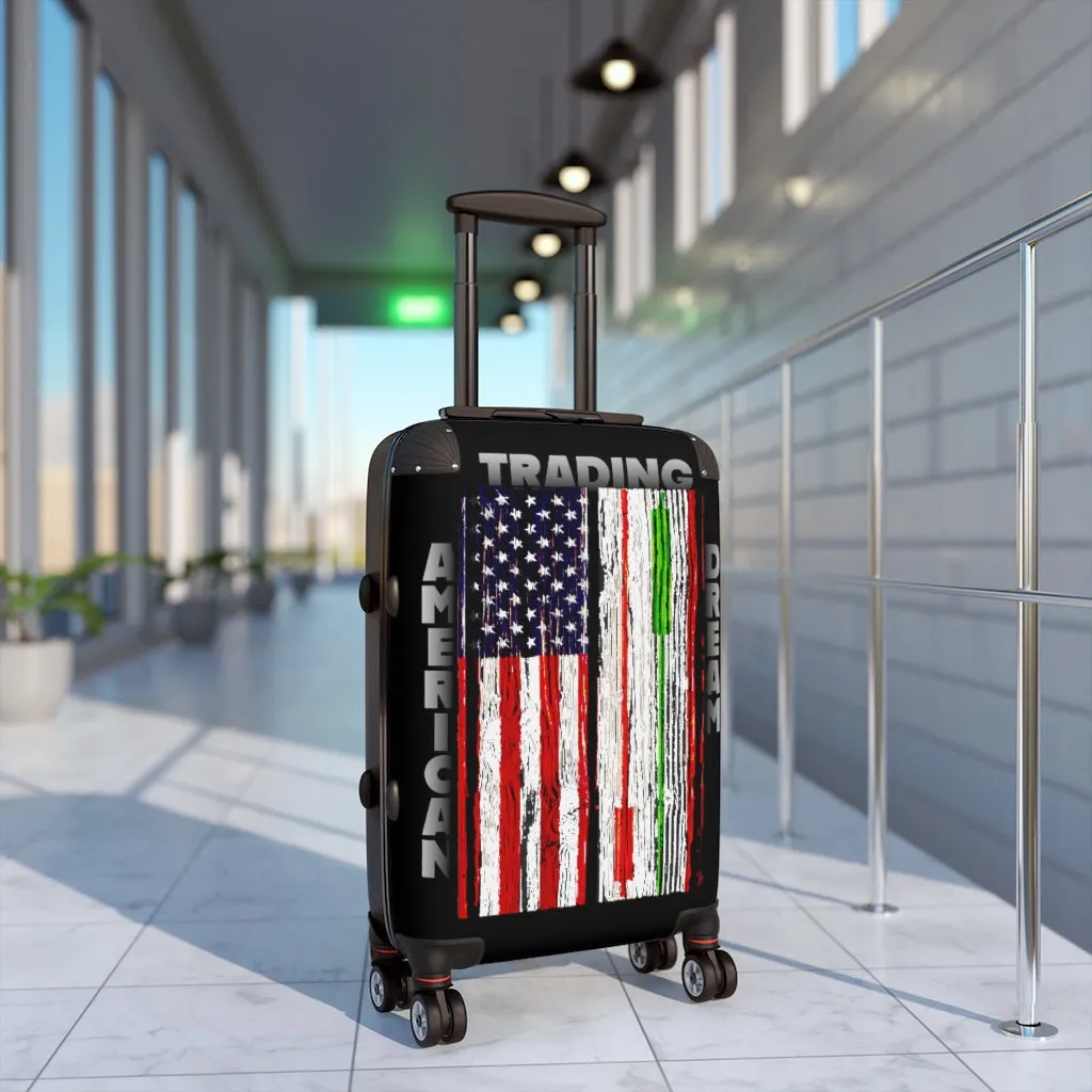 American Trading Dream Flag Cabin Suitcase