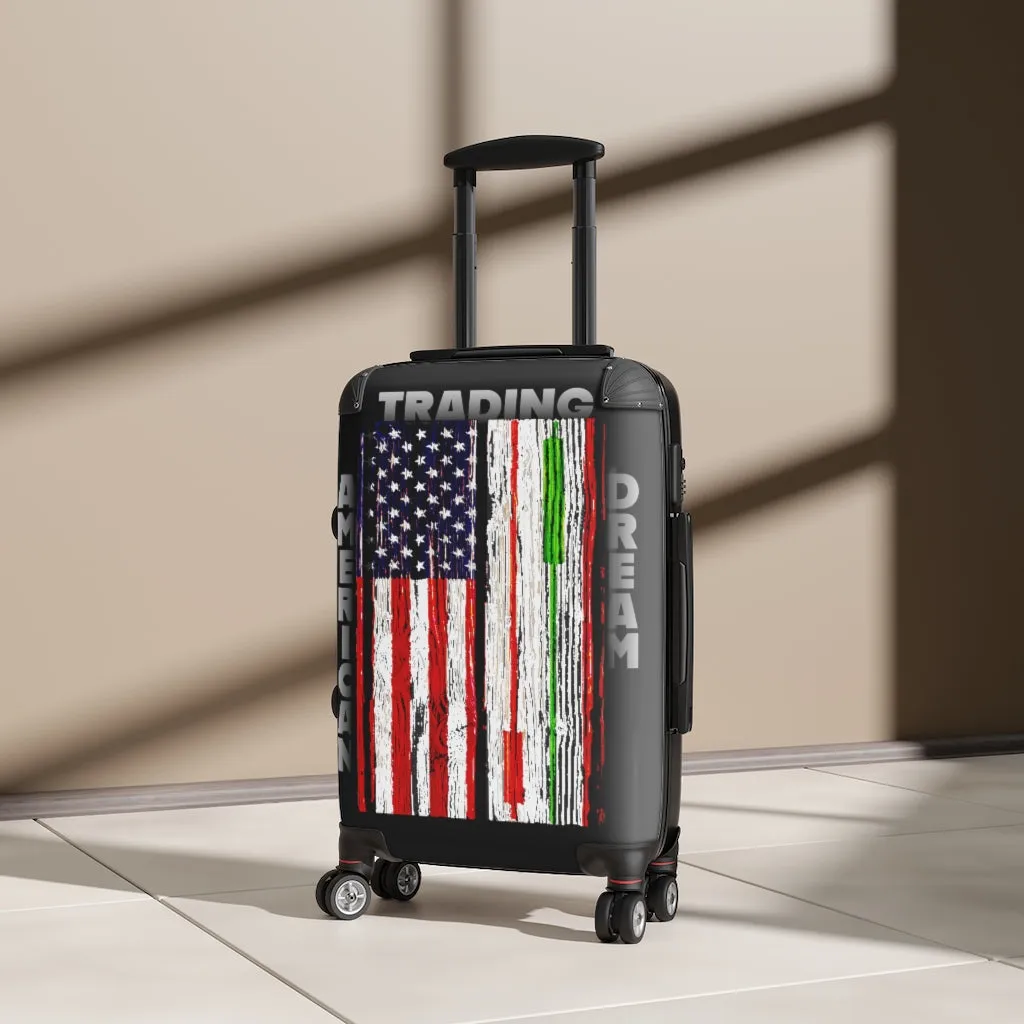 American Trading Dream Flag Cabin Suitcase