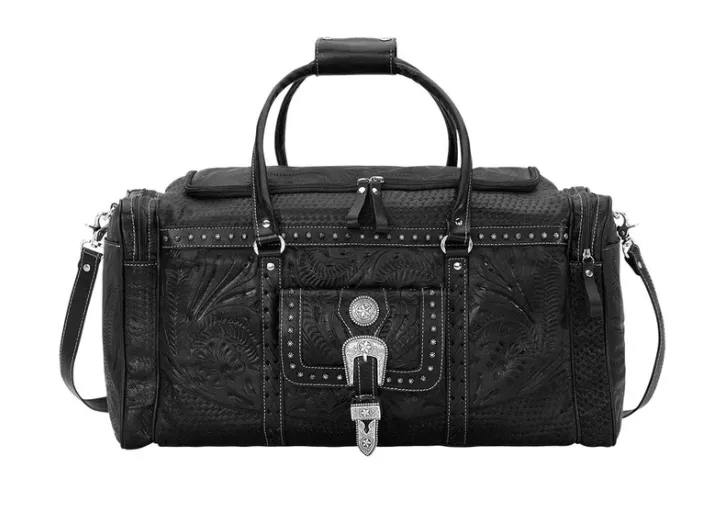 American West Handbag Travel Collection: Retro Rodeo Luggage Bag
