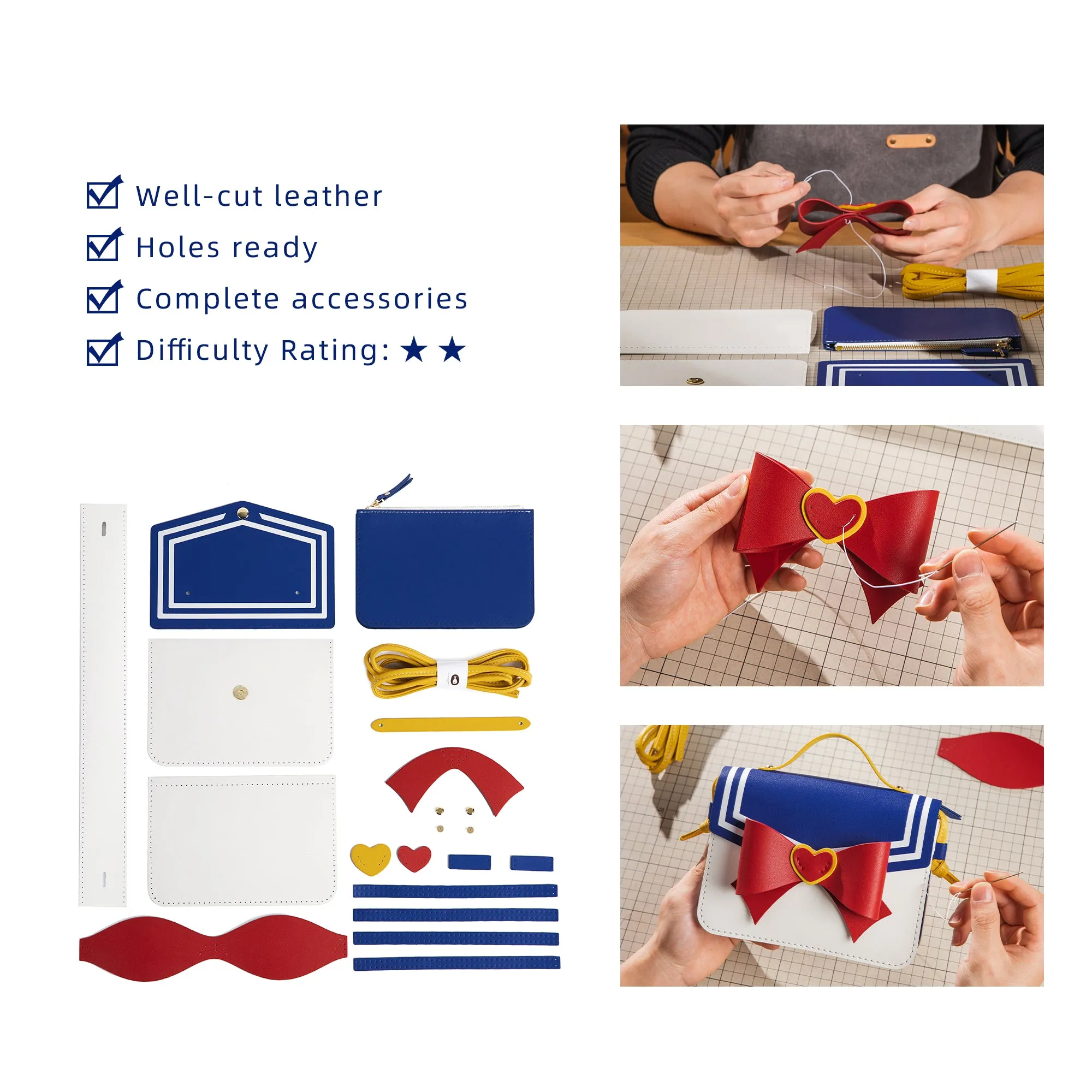 Anime Sailor Moon Leather Bag Kit