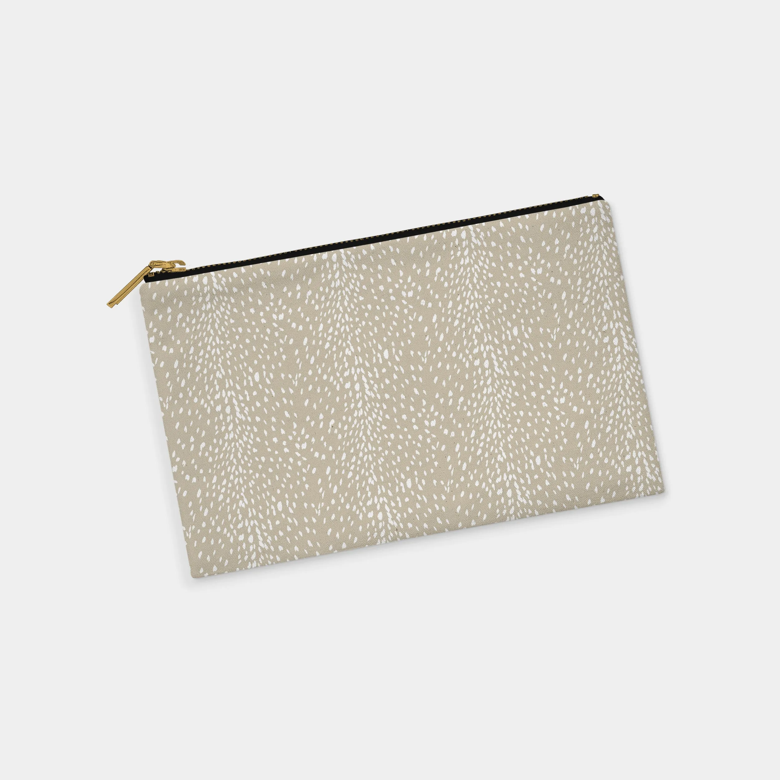 Antelope Print Personalized Zipper Pouch