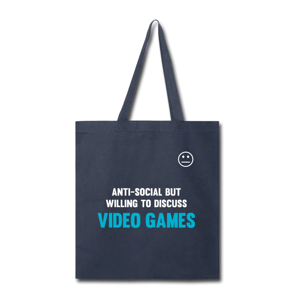 Anti-Social Gamer Tote Bag