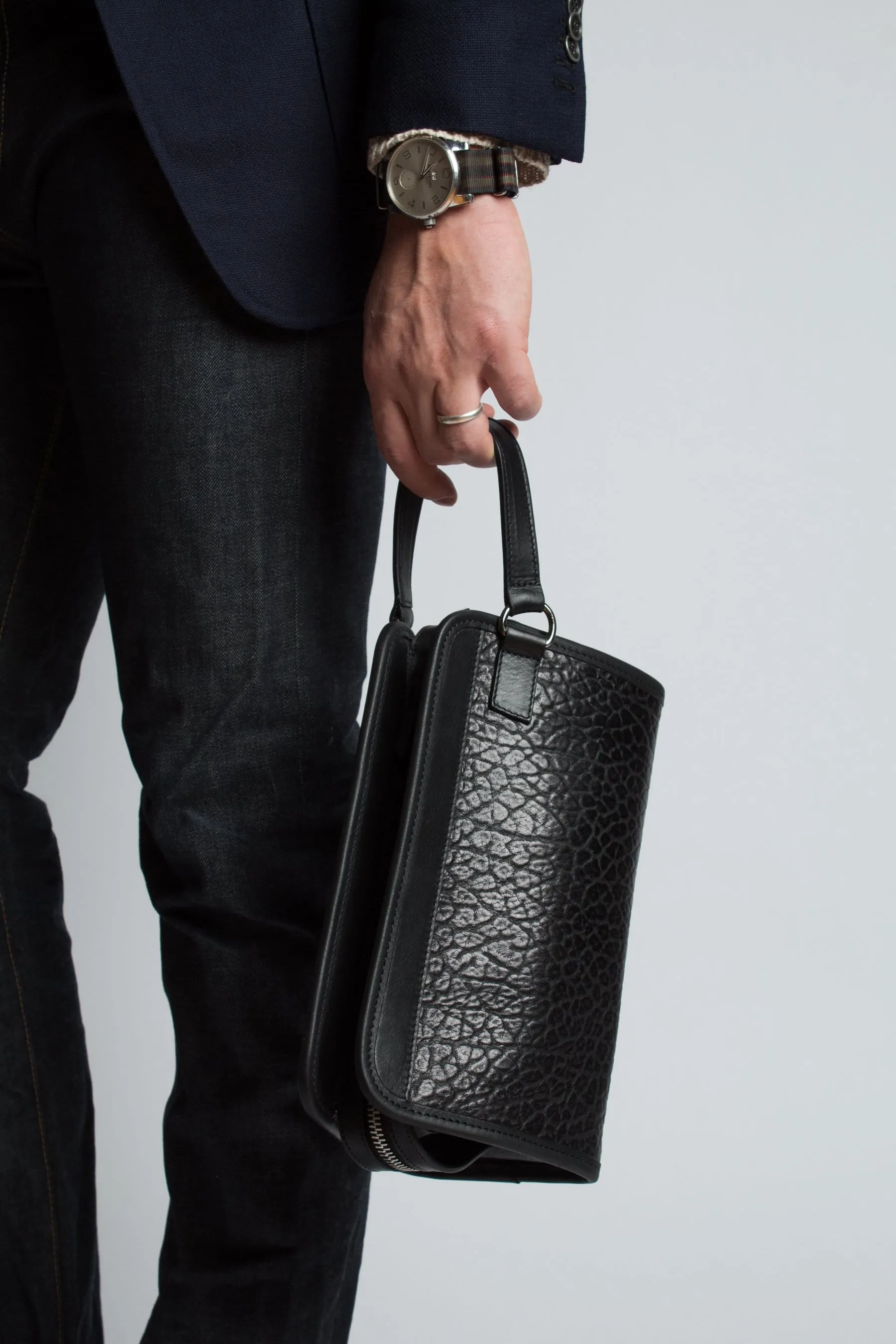 AOS x Frank Clegg Leather Travel Kit