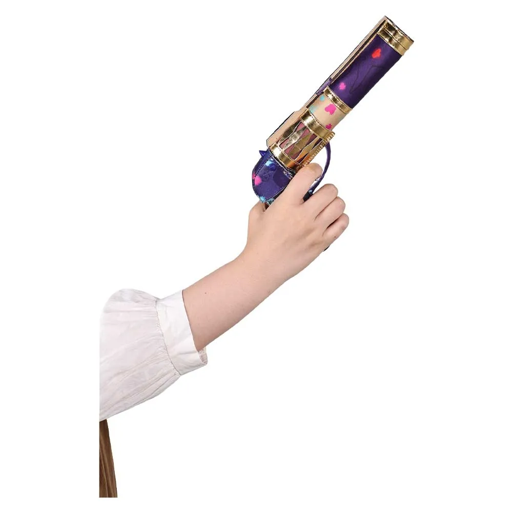 Arcane League of Legends Season 2 Jinx Pistol Purple Prop Toy Cospaly Accessories