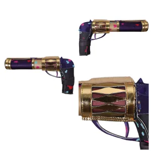 Arcane League of Legends Season 2 Jinx Pistol Purple Prop Toy Cospaly Accessories