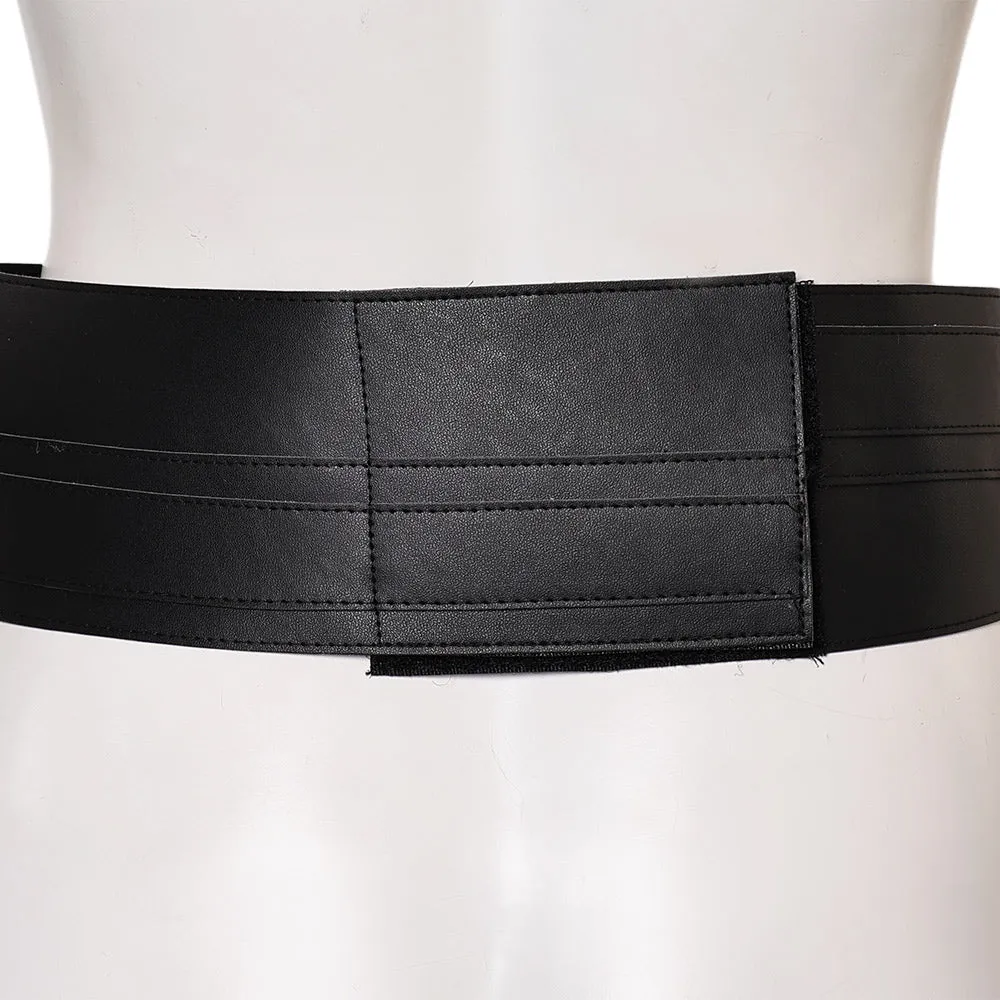 Arcane League of Legends Season 2 Vi Cosplay Belt Unisex Black Waistband Halloween Carnival Accessories