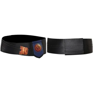 Arcane League of Legends Season 2 Vi Cosplay Belt Unisex Black Waistband Halloween Carnival Accessories