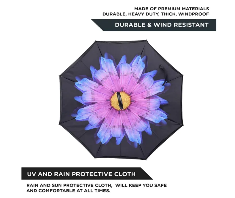Assorted Umbrellas With Pattern