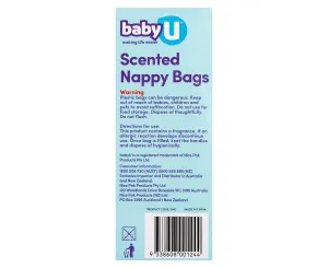 Baby U Nappy Bags 200pk