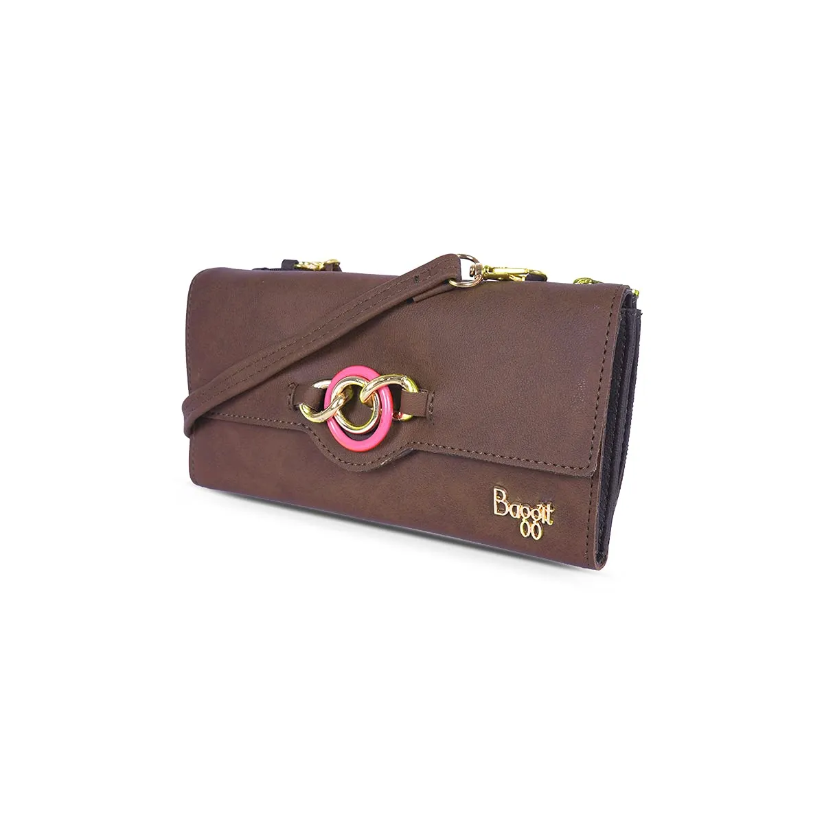 Baggit Women's Wallet - Large (Brown)
