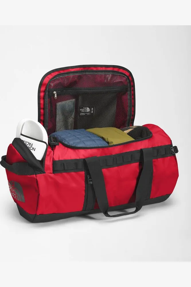 BASE CAMP DUFFEL MEDIUM - RED/BLACK