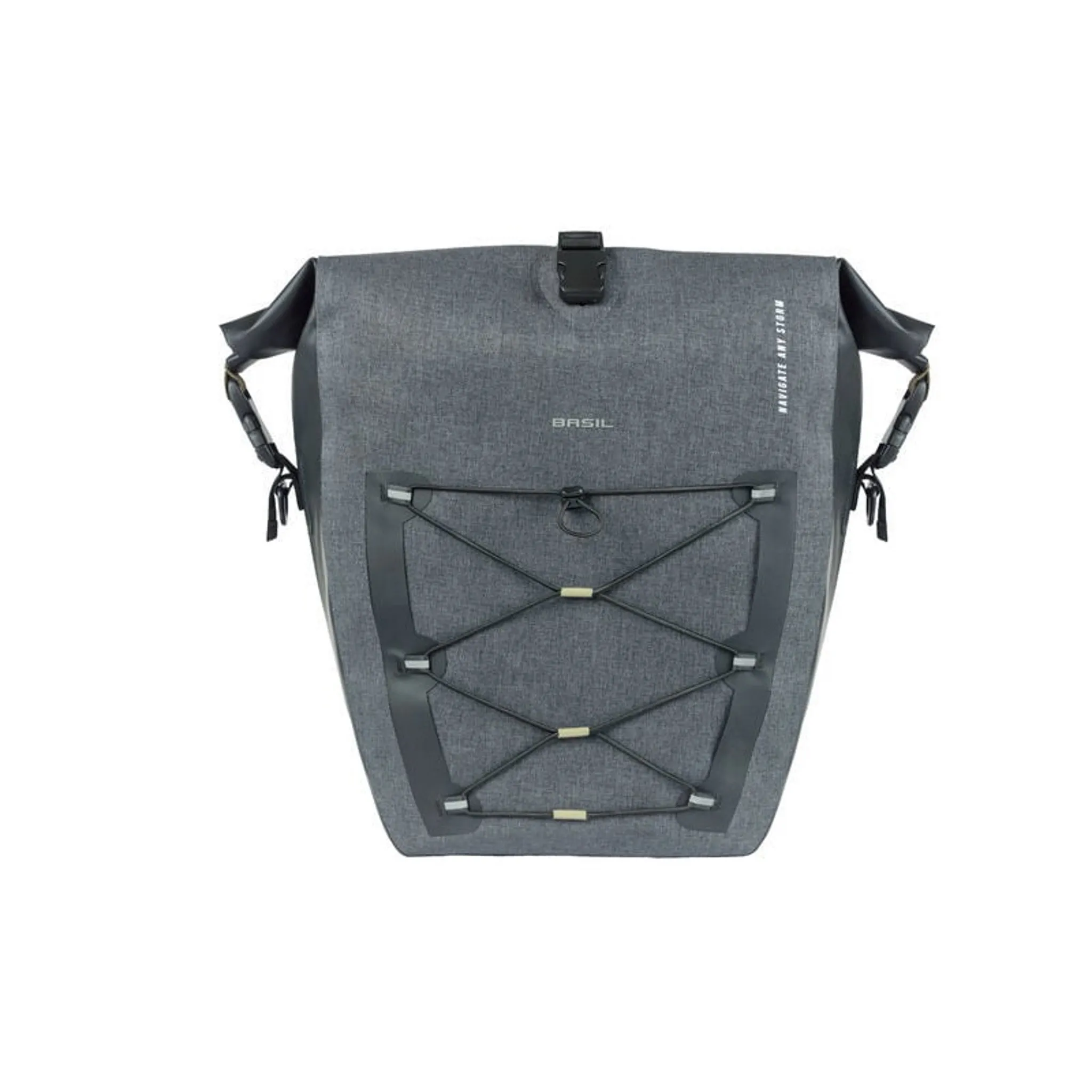 Basil Navigator Storm Large Waterproof Single Bag  25-31L  Black