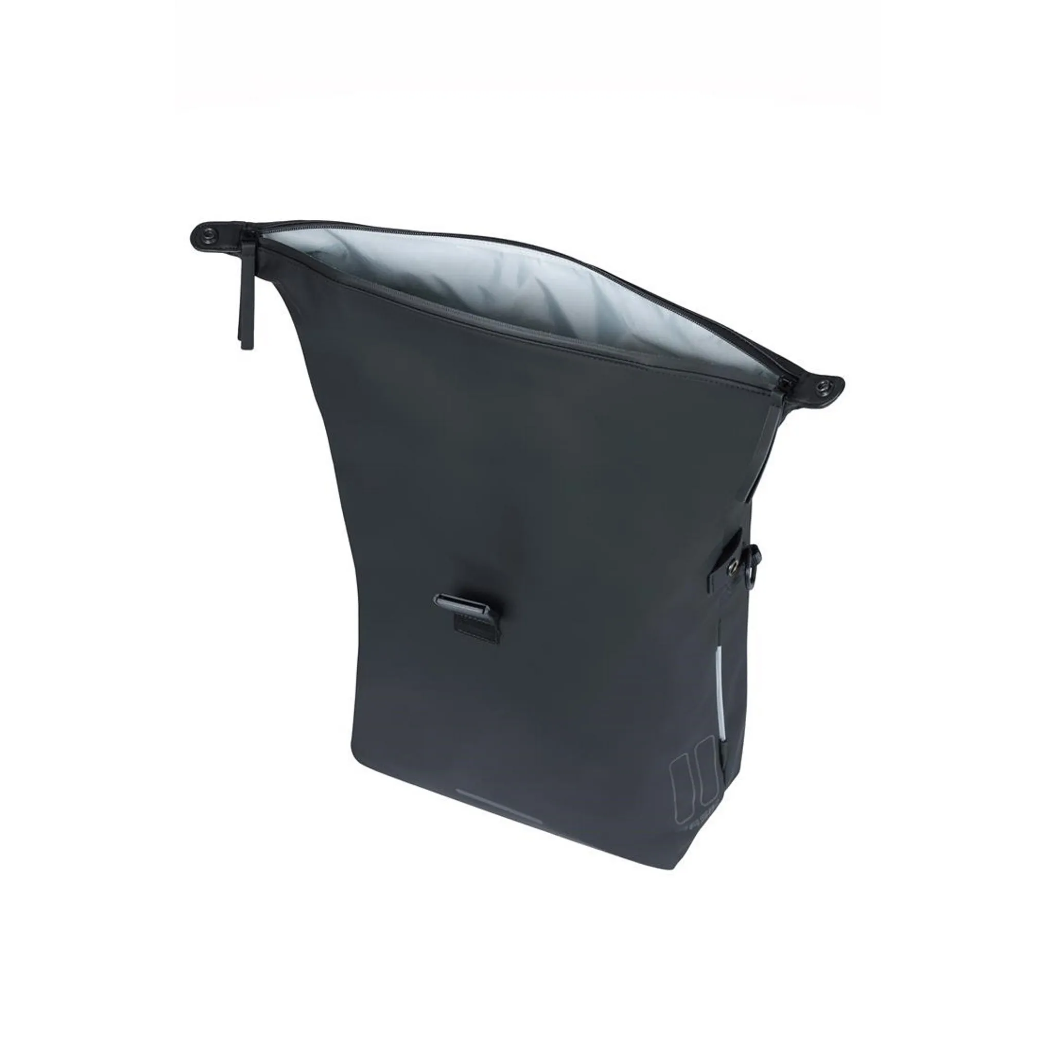 Basil Soho MIK Side Bicycle Bag/Backpack 17L with LED Light Black