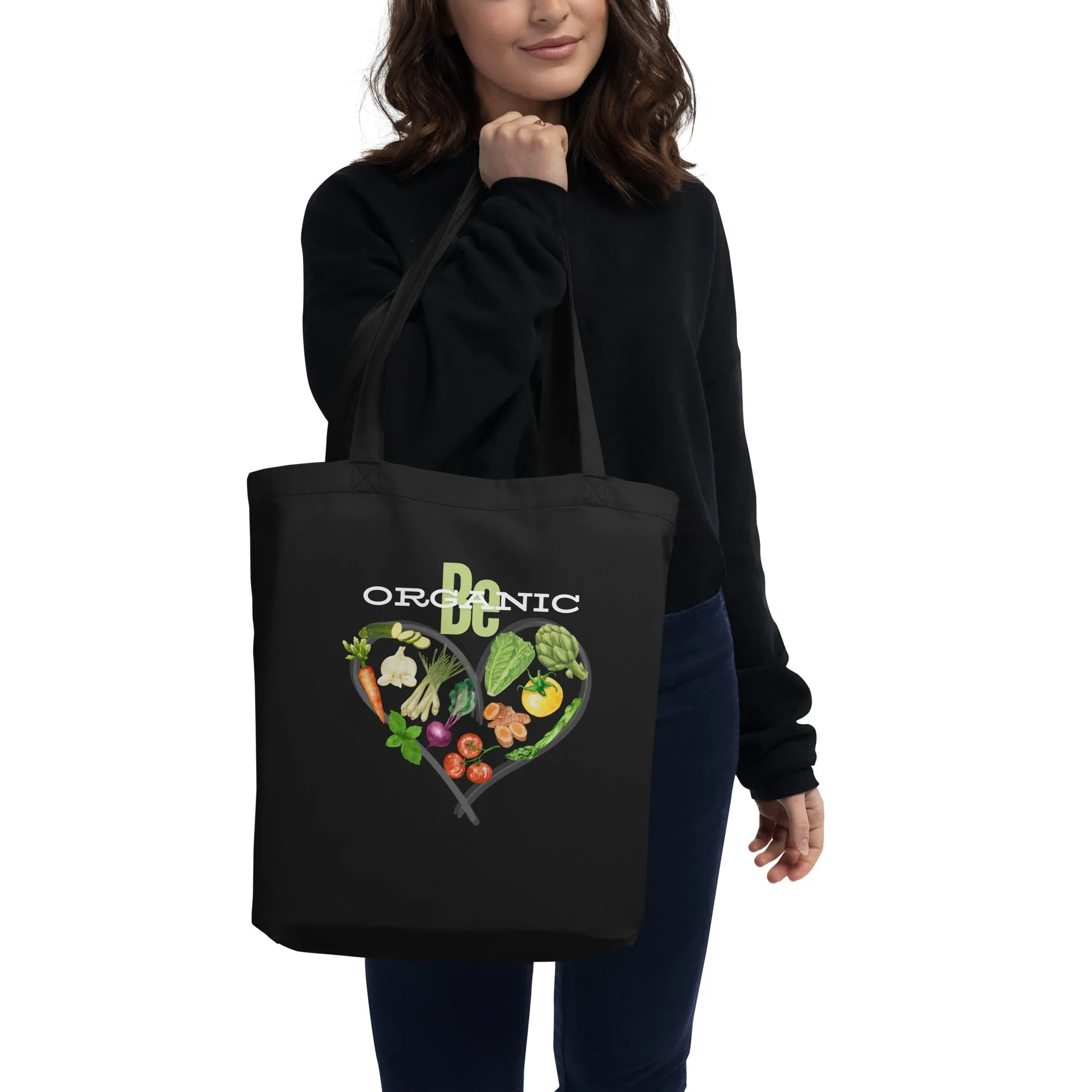 Be Organic Eco-Friendly Reusable Tote Bags