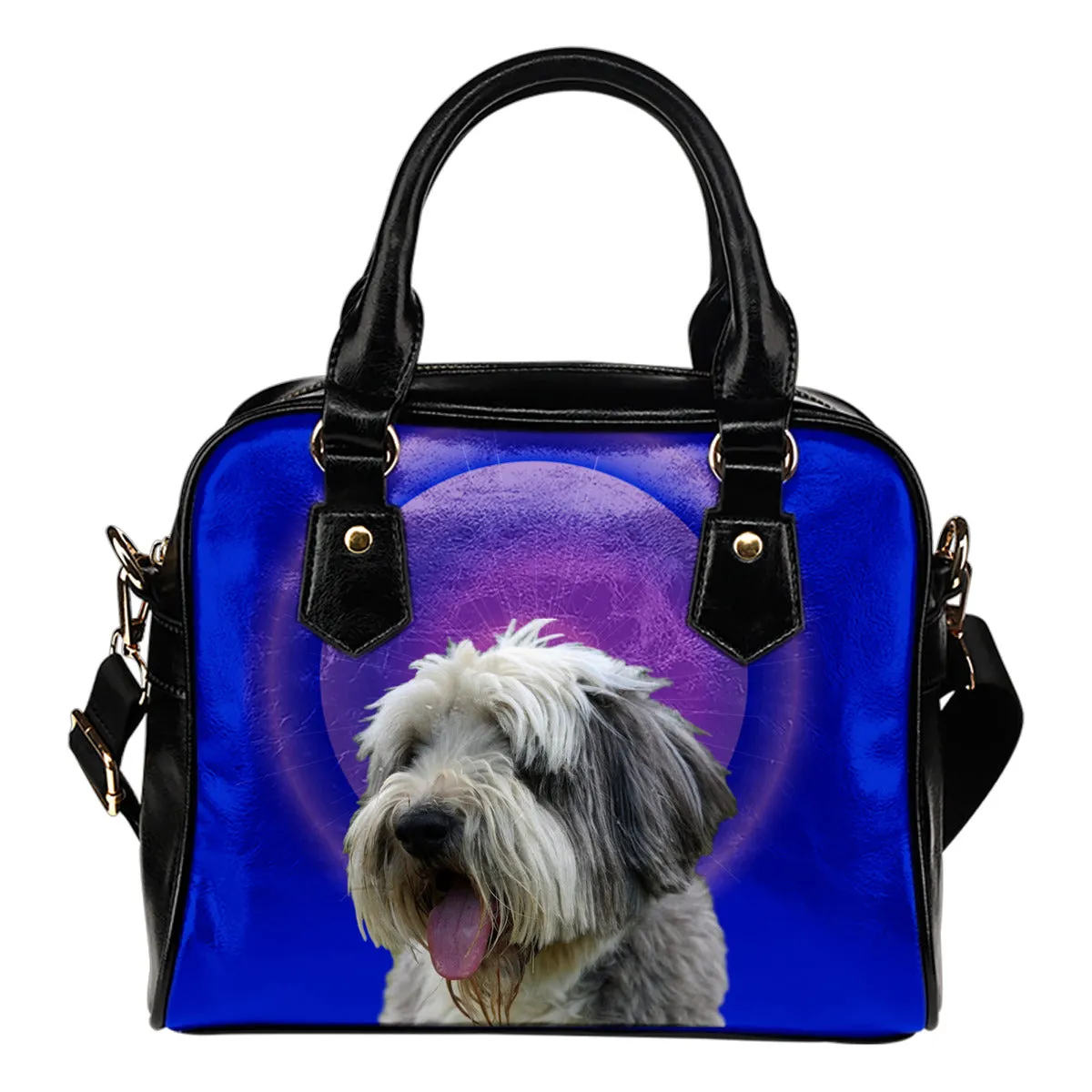 Bearded Collie Shoulder Bag