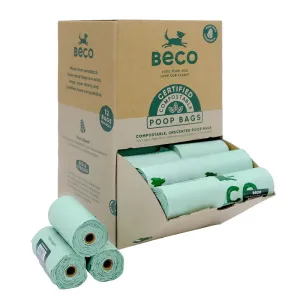 Beco Plant-Based Compostable Poop Bags Single Roll