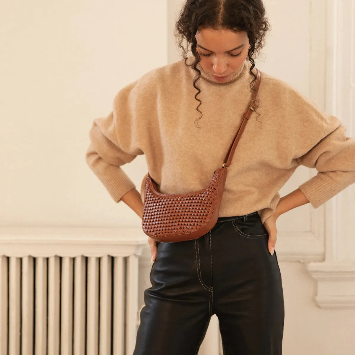 bembien / mini sling bag - copper