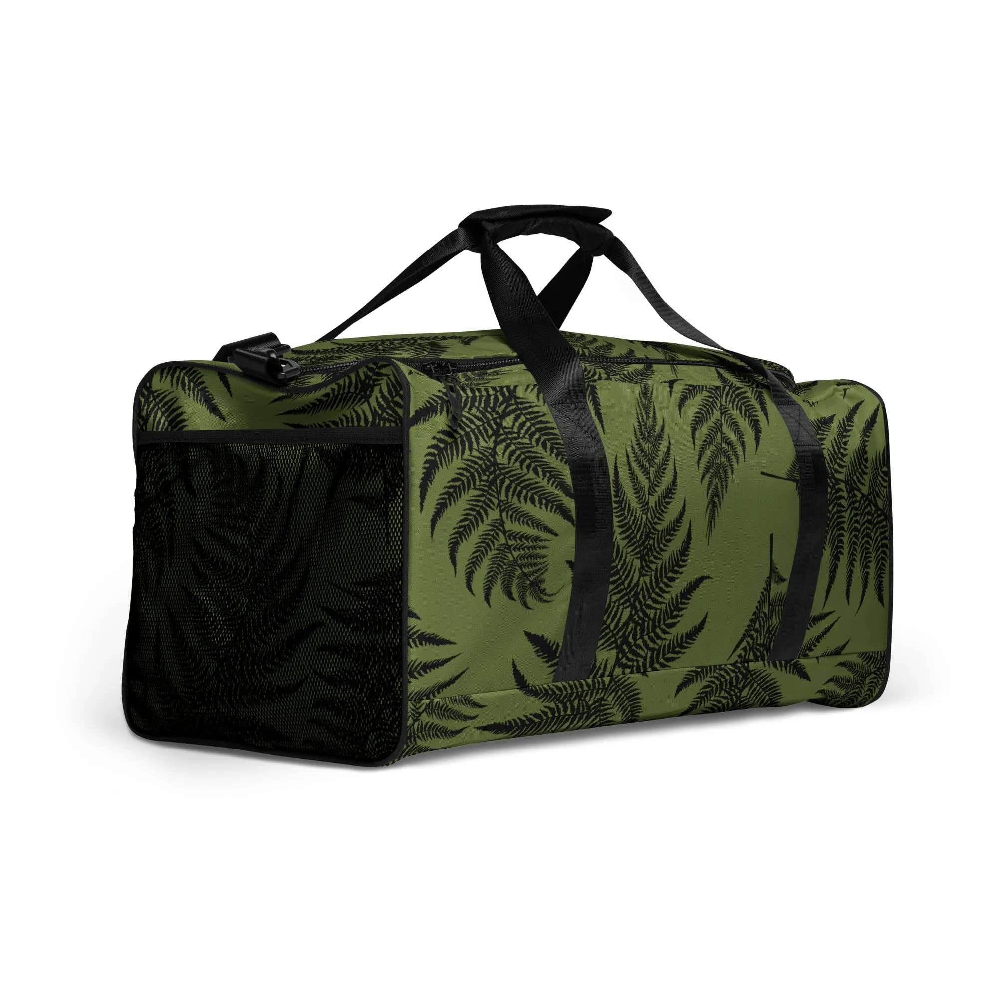 Black Fern 50L Square Duffel Bag