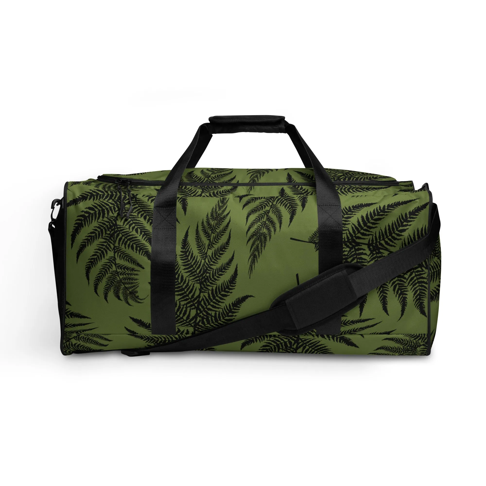 Black Fern 50L Square Duffel Bag
